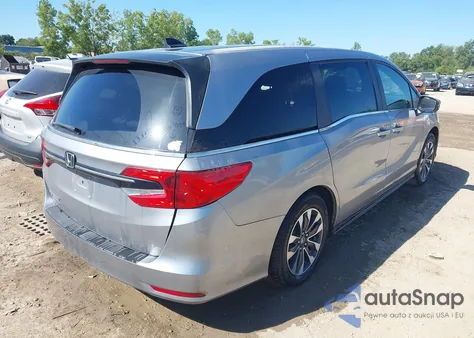 2023 Honda Odyssey Ex-L from USA, damaged, VIN 5FNRL6H6XPB004501